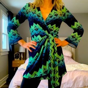 Whitney eve wrap dress